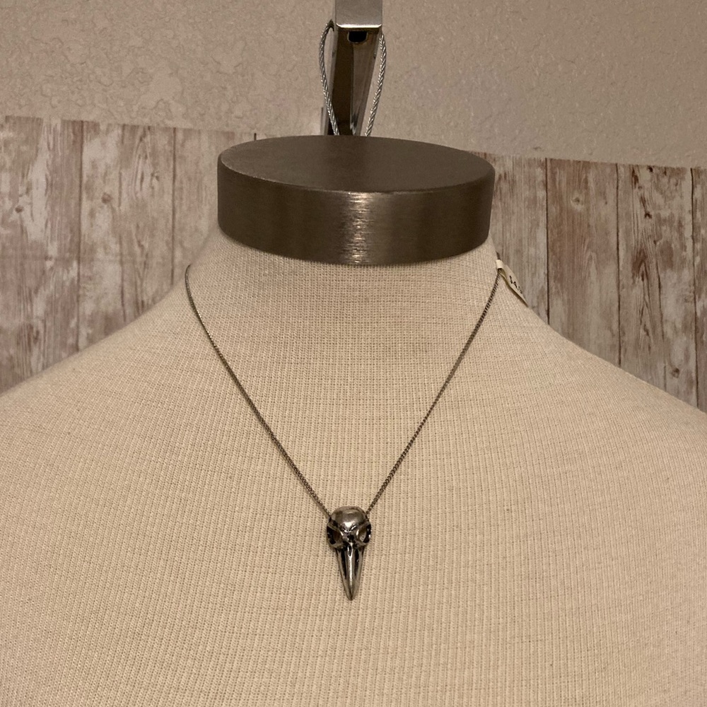 Sold—Bird skull Silver necklace - Picture 7 of 7